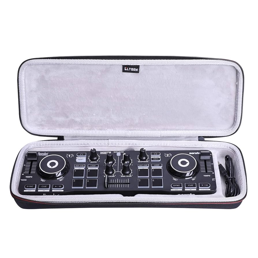 Hercules DJ CONTROL STARLIGHT セミハードケース付き Amazon.com: co2CREA Hard Travel Case replacement for